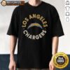 Official Los Angeles Chargers Circle T-Shirt featuring bold team logo, perfect for fans and game day wear.