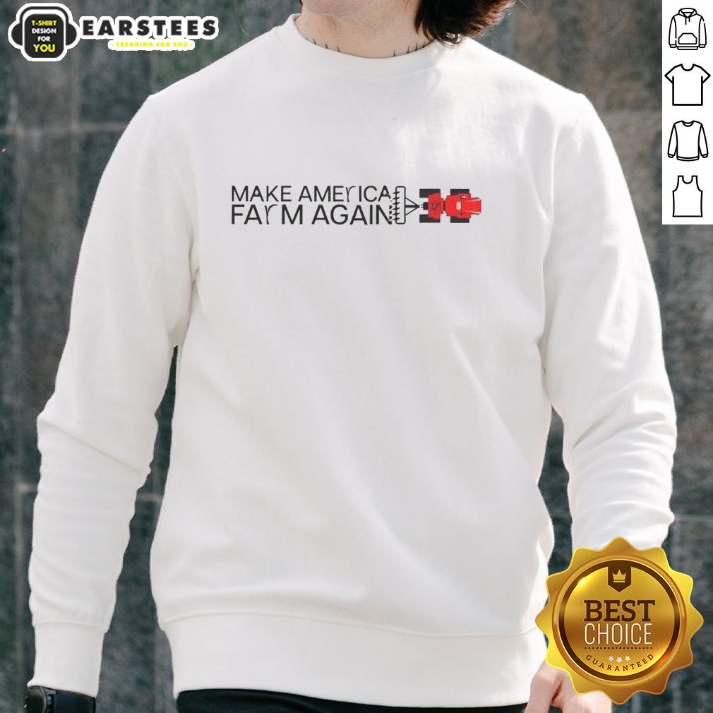 official-make-america-farm-again-combine-harvester-sweatshirt Official Make America Farm Again Combine Harvester Sweatshirt featuring a stylish farm-themed design for agriculture enthusiasts.