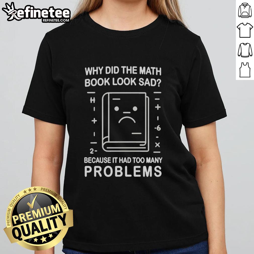 official-math-book-blues-ladies-tee Official Math Book Blues Ladies Tee featuring a stylish design, perfect for math lovers and casual wear.