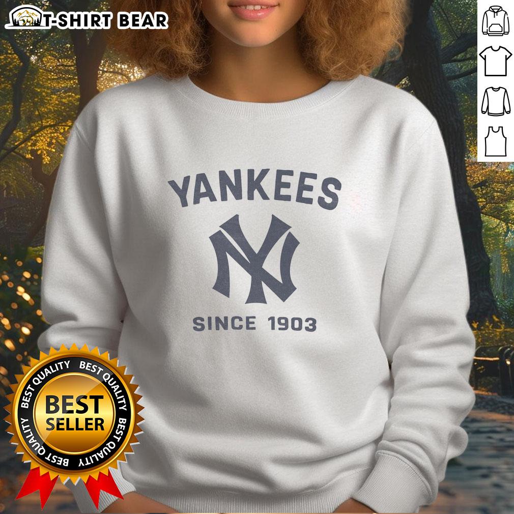 Official New York Yankees Cooperstown Duster Sweatshirt Alt Text: Official New York Yankees Cooperstown Duster Sweatshirt featuring team logo and vintage design in navy blue.