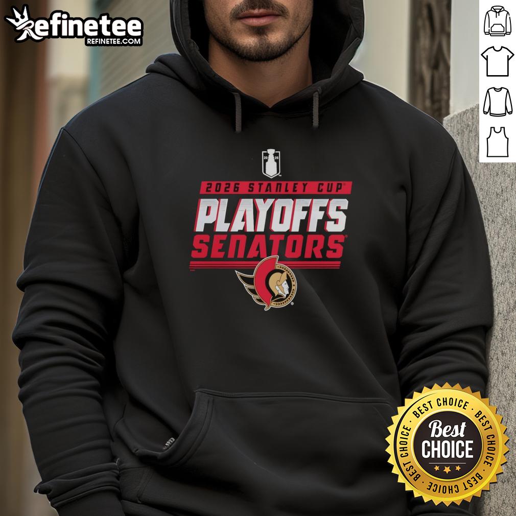 official-ottawa-senators-stanley-cup-playoffs-2026-hoodie Official Ottawa Senators Stanley Cup Playoffs 2026 hoodie featuring team logo and vibrant colors for fans.