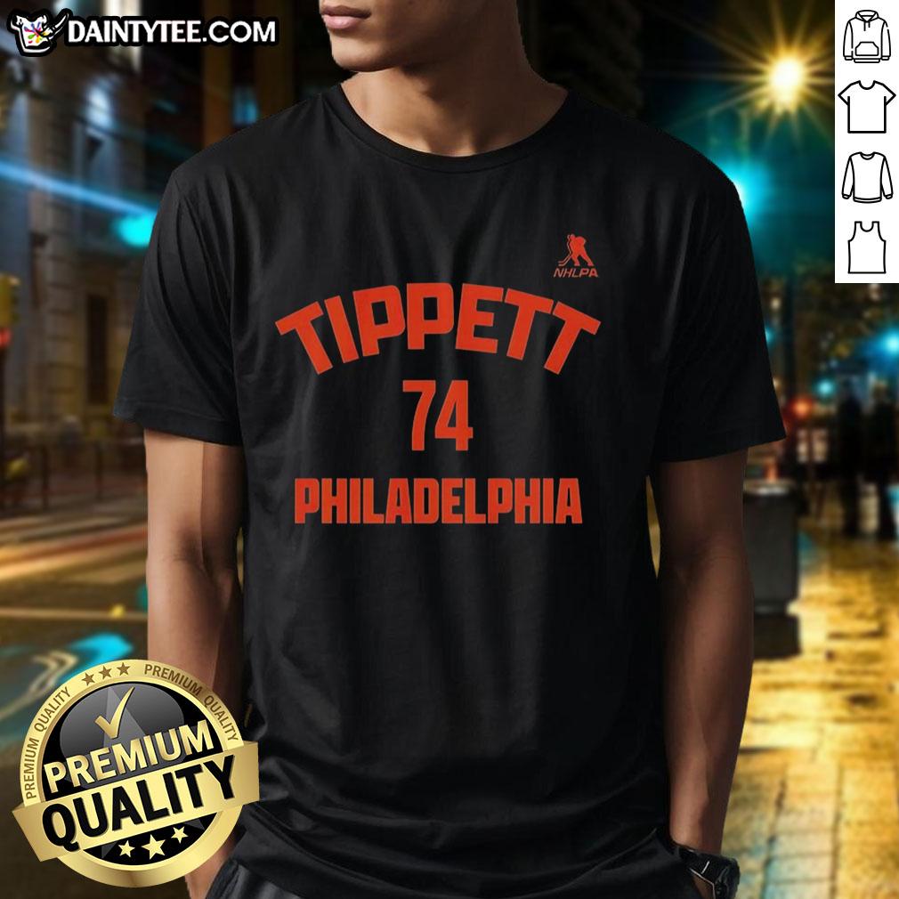 official-owen-tippett-74-philadelphia-flyers-t-shirt-1 Official Owen Tippett 74 Philadelphia Flyers T-Shirt featuring vibrant team colors and player graphics, perfect for fans.