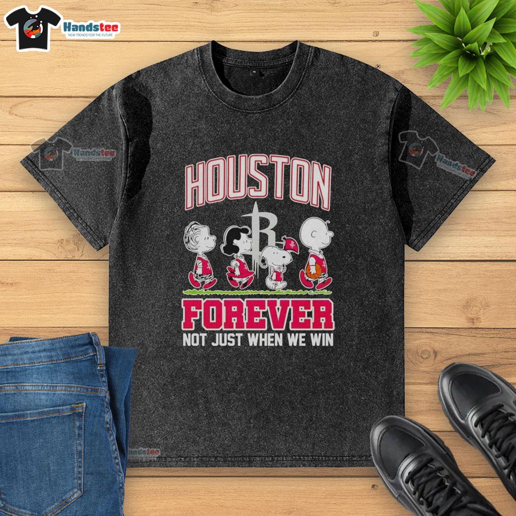 official-peanuts-characters-x-mlb-houston-astros-forever-not-just-when-we-win-washed-t-shirt Official Peanuts Characters x MLB Houston Astros Forever T-Shirt showcasing team spirit and beloved characters.
