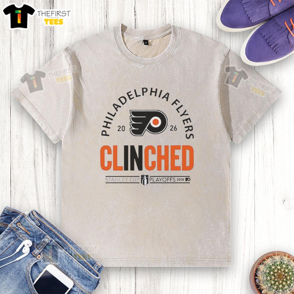 official-philadelphia-flyers-nhl-stanley-cup-playoffs-2026-curved-washed-t-shirt Official Philadelphia Flyers NHL Stanley Cup Playoffs 2026 Curved Washed T-Shirt featuring team logo and vibrant colors.