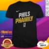 Official Philadelphia Phillies Phamily T-Shirt featuring team logo and vibrant colors, perfect for fans and game day.