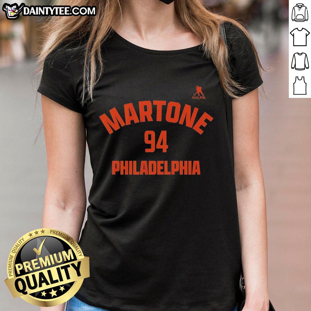 official-porter-martone-94-philadelphia-flyers-ladies-tee Philadelphia Flyers Ladies Tee by Official Porter Martone, featuring vibrant team colors and stylish design for fans.