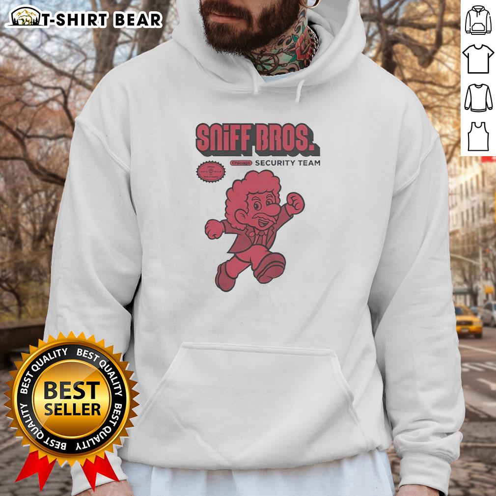 Official Sniff Brothers Security Team Hoodie Official Sniff Brothers Security Team hoodie in black, featuring logo and stylish design for security professionals.