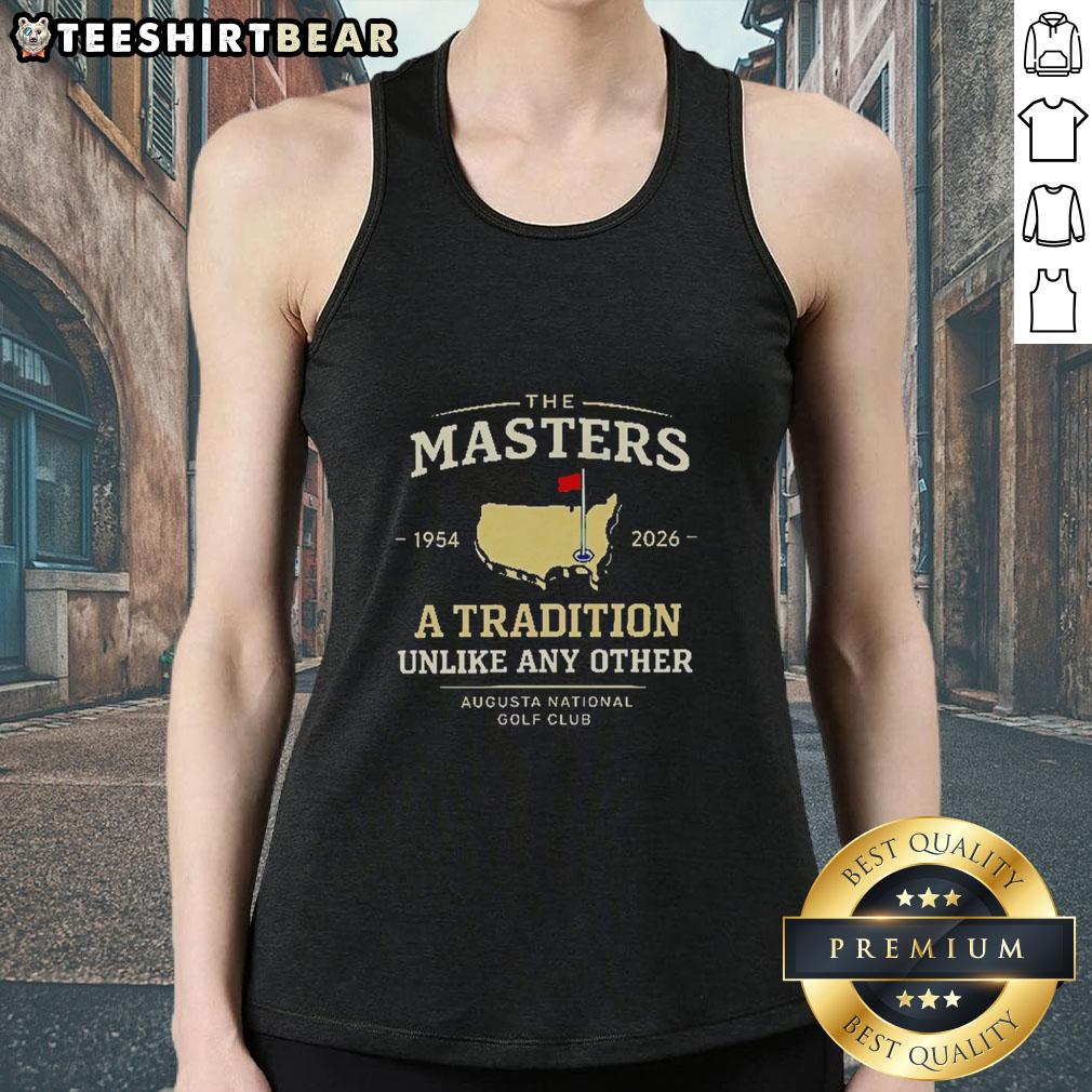 official-the-masters-1954-2026-a-tradition-unlike-any-other-tank-top Official The Masters 1954-2026 tank top featuring iconic golf imagery and the phrase 'A Tradition Unlike Any Other.'