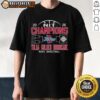 Official Tulsa Golden Hurricane Men's Basketball NIT Champions 2026 T-Shirt featuring team logo and winning colors.