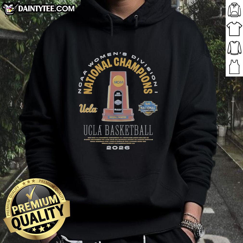 official-ucla-bruins-2026-ncaa-womens-basketball-national-champions-trophy-legends-hoodie UCLA Bruins 2026 NCAA Women's Basketball National Champions Trophy Legends Hoodie in blue with team logo.