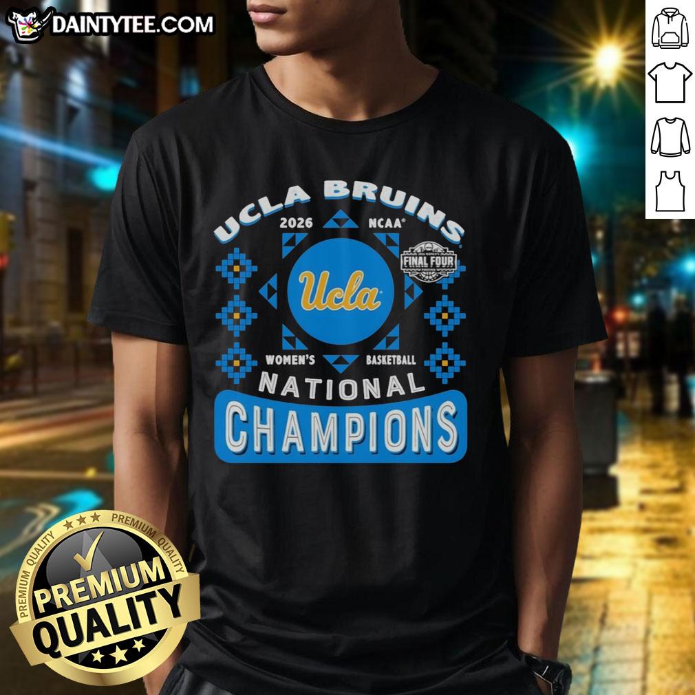 official-ucla-bruins-ncaa-womens-basketball-2026-final-four-national-champions-t-shirt-1 Alt Text: Official UCLA Bruins NCAA Women's Basketball 2026 Final Four National Champions T-Shirt showcasing team pride and victory.