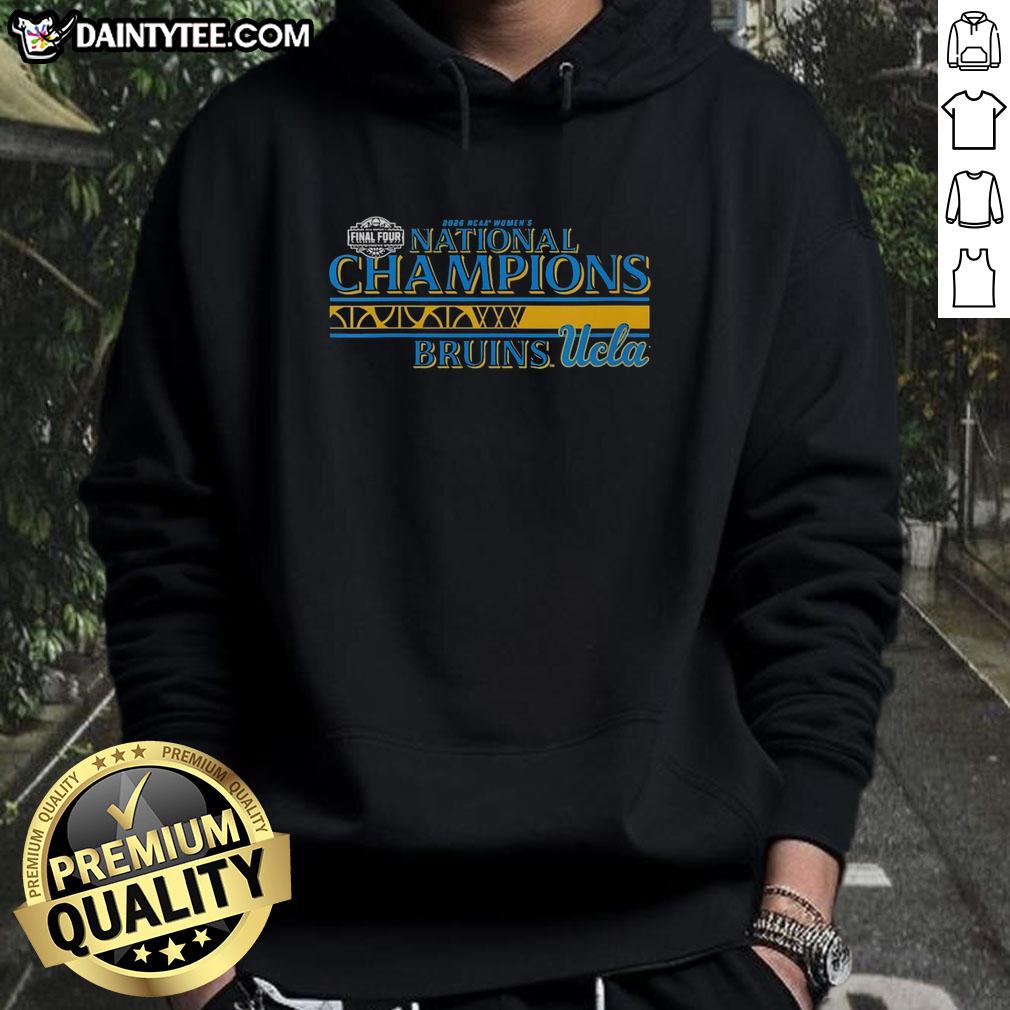 official-ucla-bruins-ncaa-womens-basketball-2026-national-champions-hoodie Official UCLA Bruins NCAA Women's Basketball 2026 National Champions hoodie in blue, featuring team logo and champion graphics.
