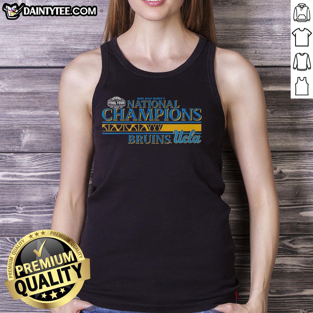 official-ucla-bruins-ncaa-womens-basketball-2026-national-champions-tank-top Official UCLA Bruins NCAA Women's Basketball 2026 National Champions tank top, featuring team colors and logo design.