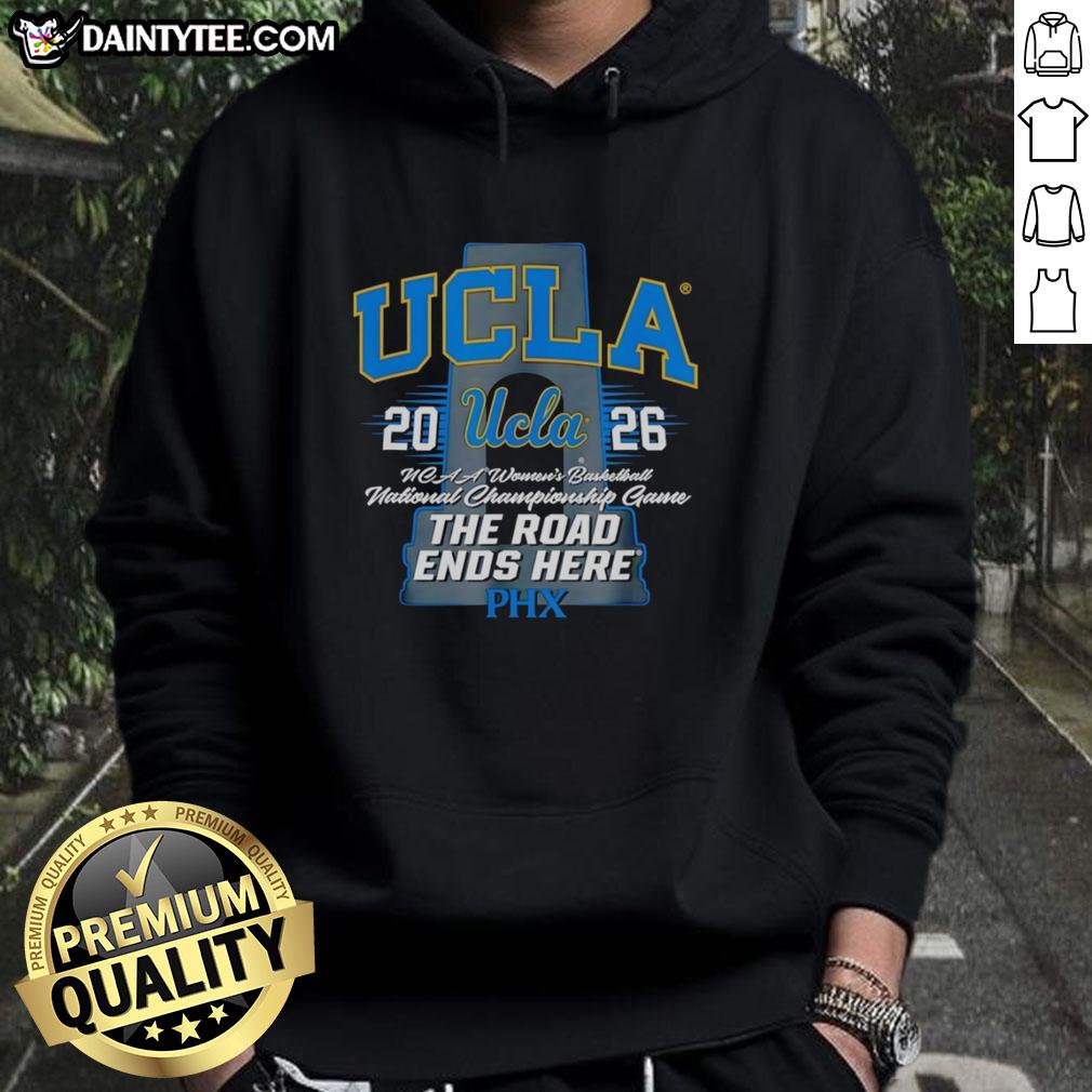 official-ucla-bruins-ncaa-womens-basketball-2026-the-road-ends-here-phx-hoodie Official UCLA Bruins NCAA Women's Basketball 2026 'The Road Ends Here' Phoenix Hoodie, showcasing team spirit and style.
