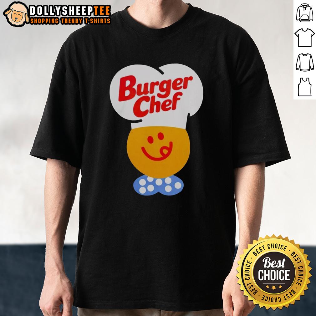 Official Vintage Burger Chef T Shirt Official Vintage Burger Chef T-Shirt featuring classic logo and retro design, perfect for burger lovers and collectors.