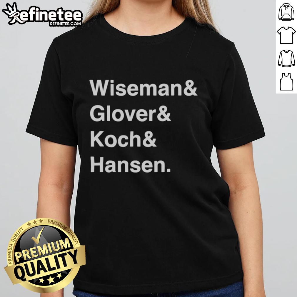 official-wiseman-glover-koch-hansen-ladies-tee Official Wiseman Glover Koch Hansen Ladies Tee in stylish design, perfect for casual wear and showcasing team spirit.