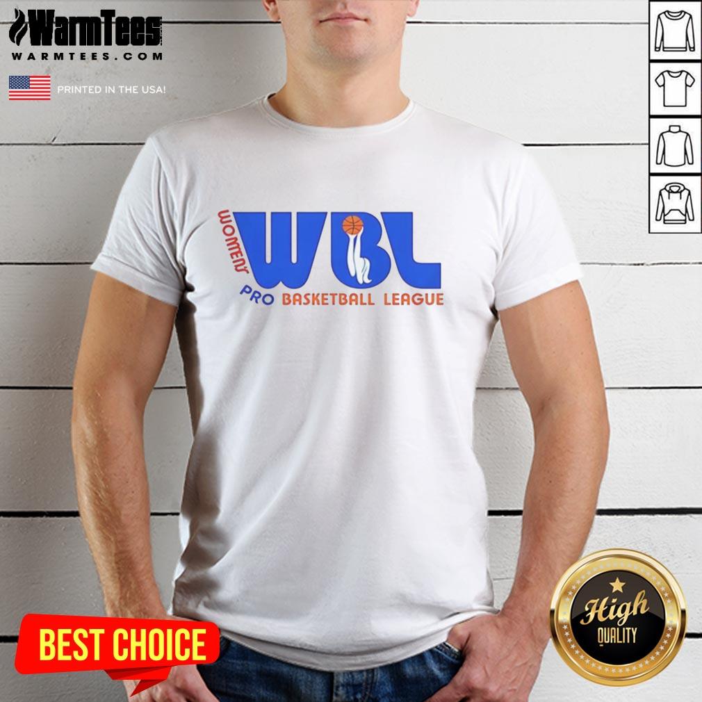 official-womens-pro-basketball-league-t-shirt-1 Official Women's Pro Basketball League T-Shirt featuring logo design and vibrant colors, perfect for fans and players.