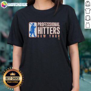 Hot Professional Hitters New York graphic ladies tee featuring a stylish design perfect for baseball fans.