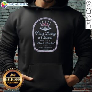 Alt Text: Hot Pour Larry A Crown Hoodie in vibrant colors, perfect for casual streetwear and comfort.