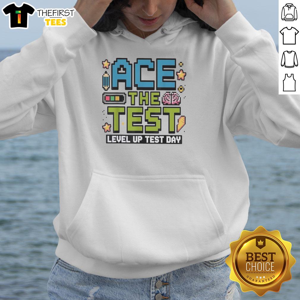 original-ace-the-test-pixel-gamer-style-level-up-test-day-motivation-hoodie Original Ace The Test Pixel Gamer Style Level Up Test Day Motivation Hoodie in vibrant colors for gaming enthusiasts.
