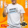 Original Argentina Sun World Cup Football Stripe T-Shirt featuring vibrant colors and iconic design for fans.