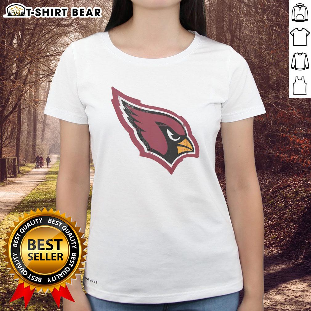 Original Arizona Cardinals Rivet Logo Ladies Tee Original Arizona Cardinals Rivet Logo Ladies Tee featuring a stylish design for female fans of the NFL team.
