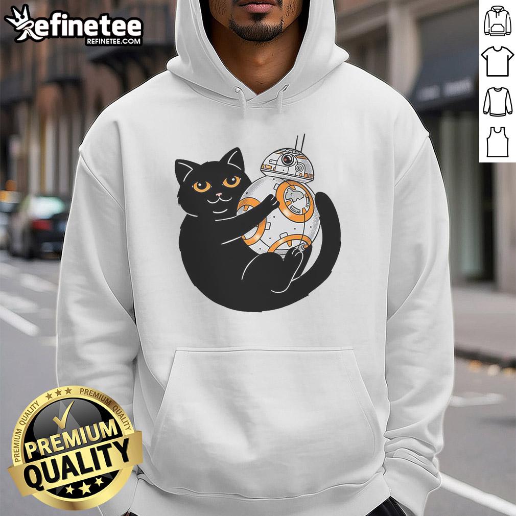 original-cat-and-droid-star-wars-hoodie Original Cat and Droid Star Wars Hoodie featuring playful cat design and iconic Star Wars characters in vibrant colors.
