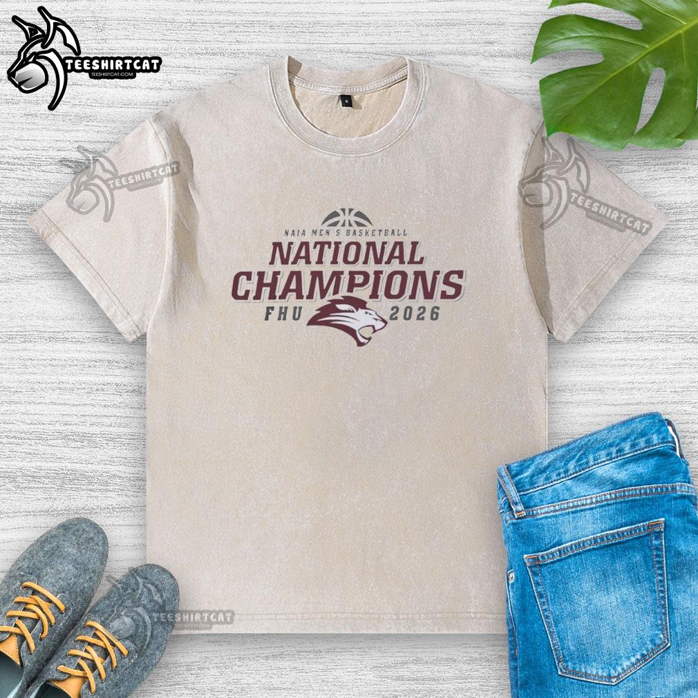 original-fhu-belfry-2026-naia-national-champions-washed-t-shirt Original Fhu Belfry 2026 Naia National Champions washed t-shirt featuring team logo and vibrant colors.