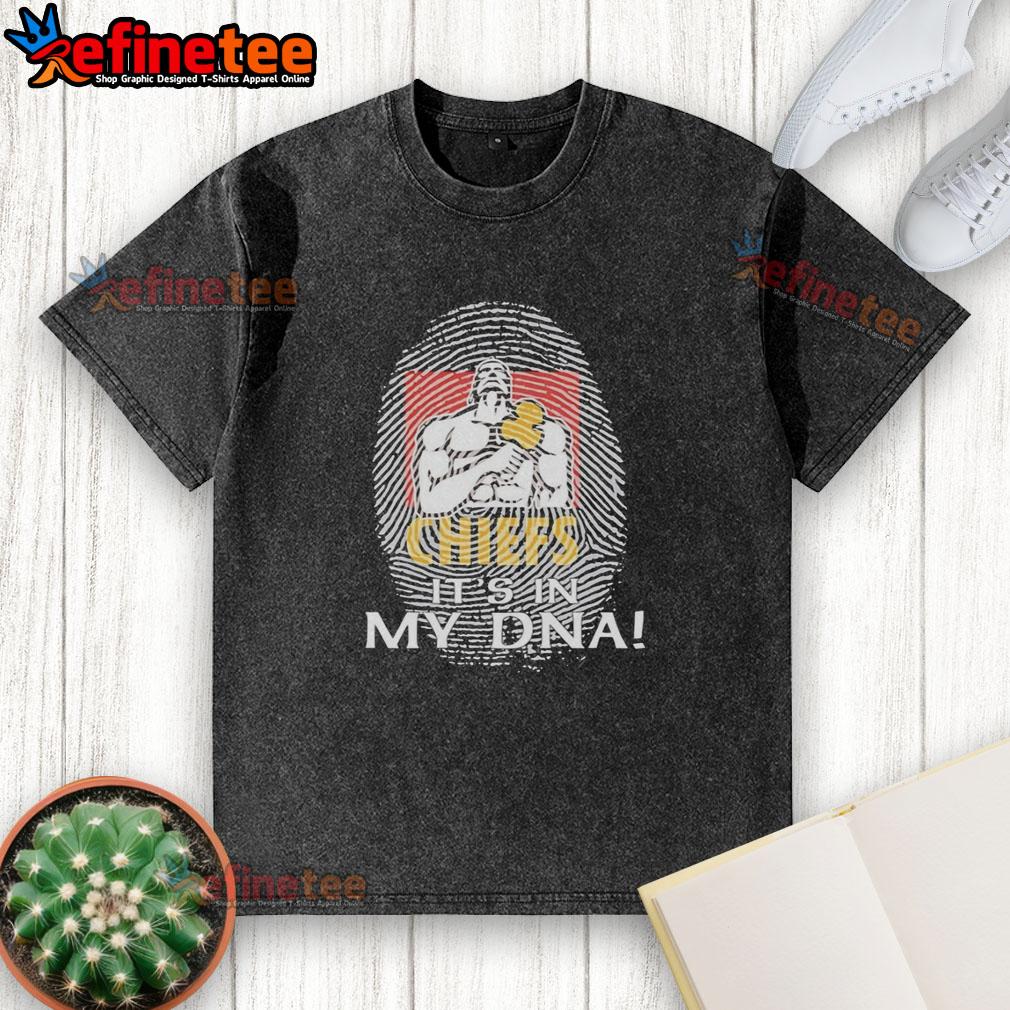 original-gallagher-chiefs-football-2026-its-in-my-dna-finger-print-washed-t-shirt Alt Text: Original Gallagher Chiefs Football 2026 'It's In My DNA' Finger Print Washed T-Shirt showcasing unique design.