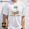 Alt Text: Original Golf Sandwich Pimento Cheese T-Shirt featuring a golf flag design for golf enthusiasts.