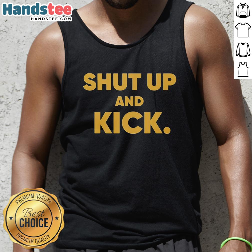 original-harrison-butker-of-kansas-city-chiefs-wearing-shut-up-and-kick-tank-top Original Harrison Butker of Kansas City Chiefs in a 'Shut Up and Kick' tank top, showcasing team spirit and style.