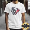 Original Houston Texans Rivet Logo T-Shirt featuring bold team colors and iconic logo, perfect for NFL fans and game day.