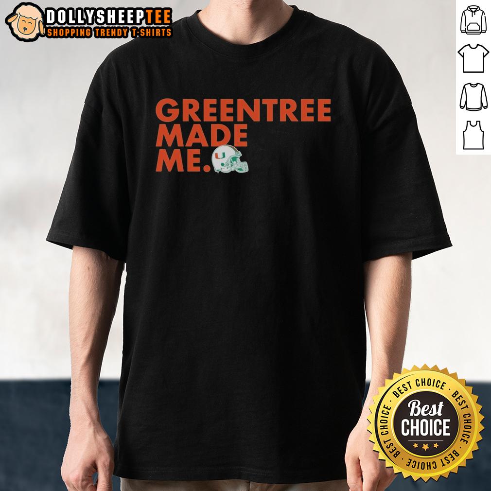 Original Miami Hurricanes Women'S Greentree Made Me T Shirt Original Miami Hurricanes Women's Greentree Made Me T-Shirt in vibrant colors, perfect for fans and casual wear.