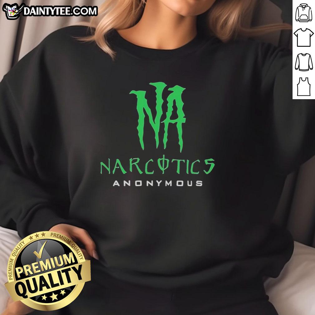 original-narcotics-anonymous-logo-sweatshirt Alt Text: Original Narcotics Anonymous Logo Sweatshirt featuring the NA symbol on a cozy, stylish design for recovery support.
