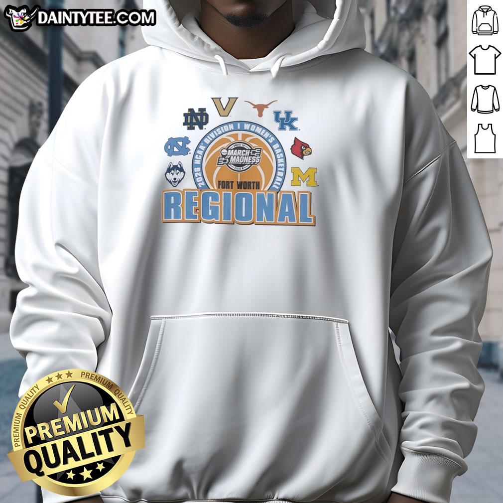 original-ncaa-division-i-womens-basketball-regional-2026-fort-worth-hoodie Alt Text: 2026 NCAA Division I Women's Basketball Regional hoodie in Fort Worth, showcasing team spirit and stylish design.
