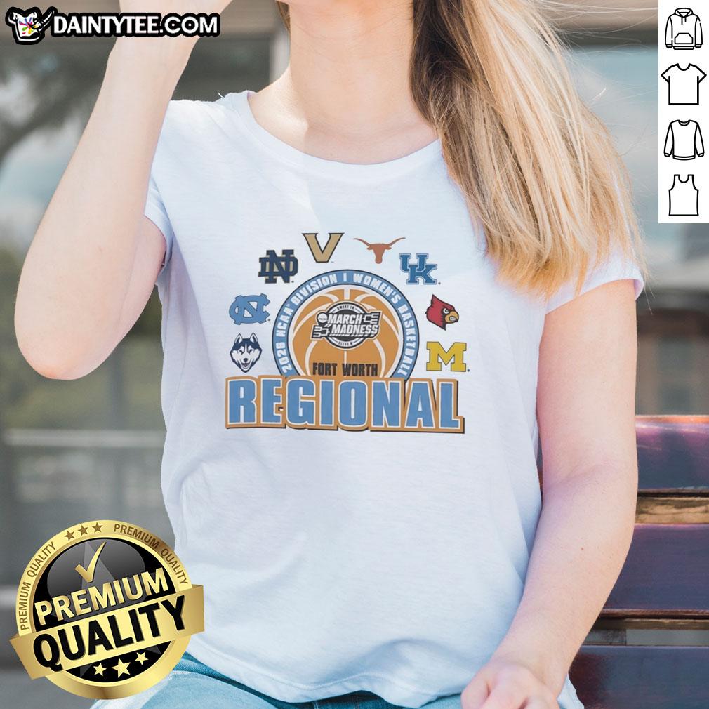 original-ncaa-division-i-womens-basketball-regional-2026-fort-worth-ladies-tee 2026 NCAA Division I Women's Basketball Regional Fort Worth Ladies Tee featuring vibrant design and team spirit.