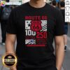 Original New England Patriots Route 66 Centennial 100th Anniversary T-Shirt celebrating 250th America Anniversary 1926-2026.