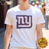 Alt Text: Original New York Giants Rivet Logo T-Shirt featuring bold team colors and a classic design for fans.