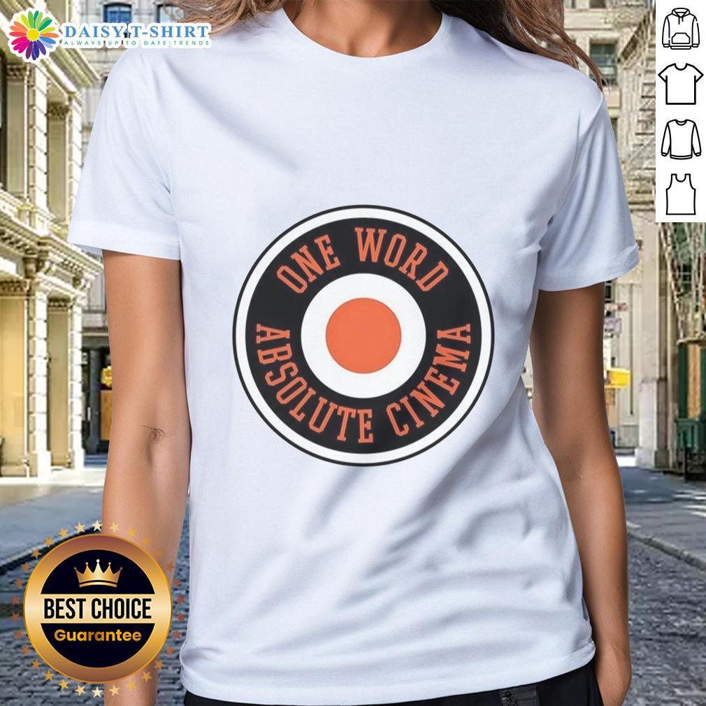 Original Philadelphia Flyers One World Absolute Cinema Ladies Tee