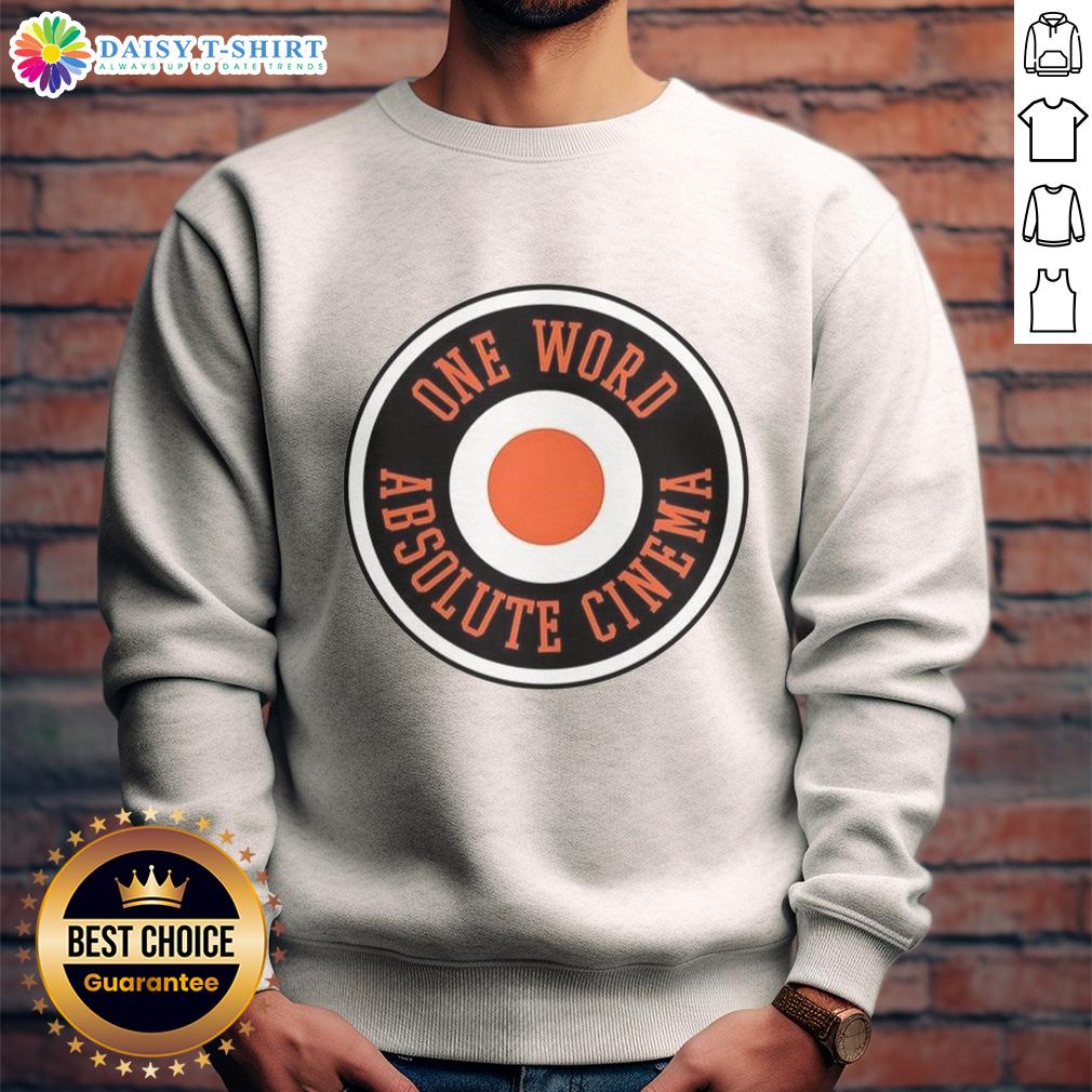 Original Philadelphia Flyers One World Absolute Cinema Sweatshirt