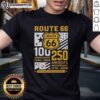 Original Pittsburgh Steelers Route 66 Centennial T-Shirt celebrating 100th anniversary 1926-2026, perfect for fans.