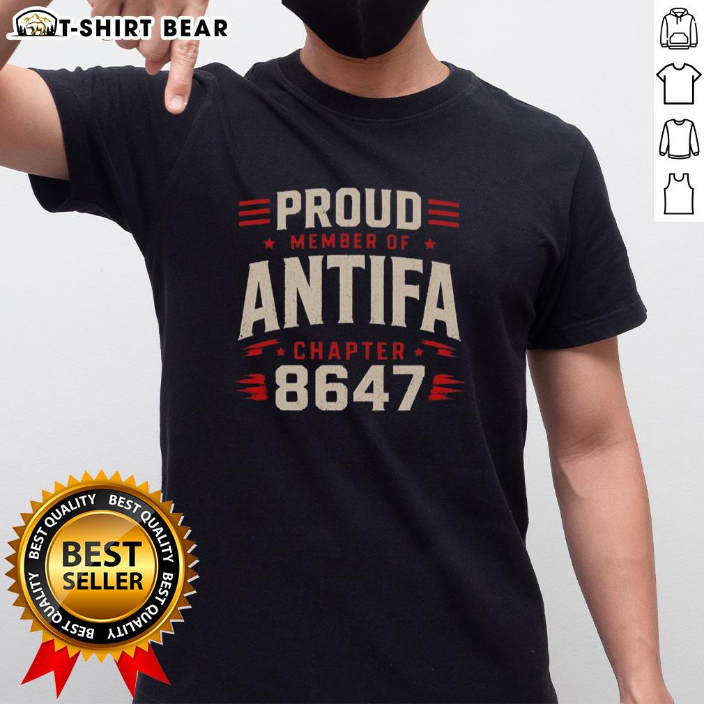 Original Proud Member Of Antifa Chapter 8347 T Shirt Original Proud Member Of Antifa Chapter 8347 T-Shirt featuring bold graphic design and vibrant colors.