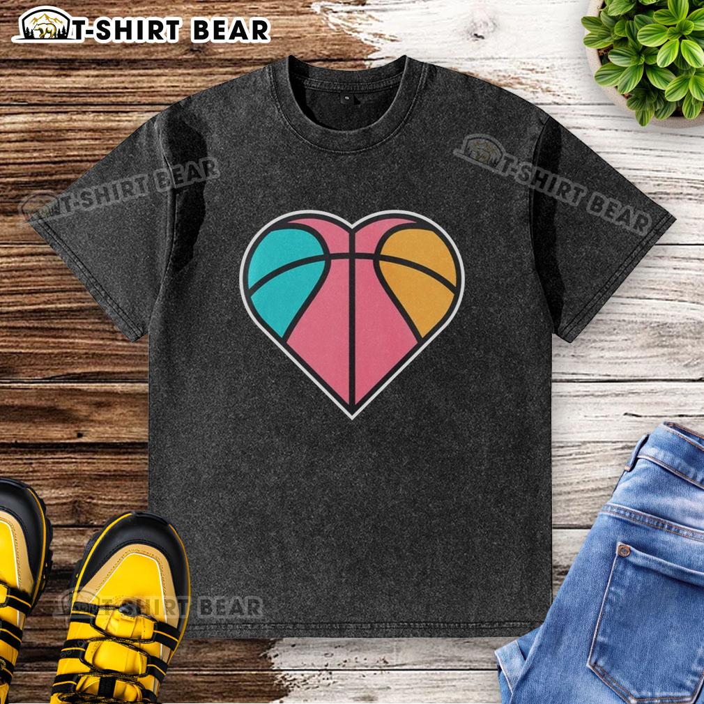 Original Satx Basketball Heart San Antonio Spurs Nba Washed T Shirt Original SATX Basketball Heart T-shirt featuring San Antonio Spurs NBA logo, perfect for fans and casual wear.