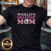 Alt Text: Original Snoopy World's Greatest Mom T-Shirt featuring iconic Snoopy design, perfect gift for Mother's Day.