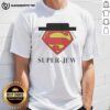 Original Superman Super Jew T-Shirt featuring iconic comic design, vibrant colors, and a unique cultural twist.