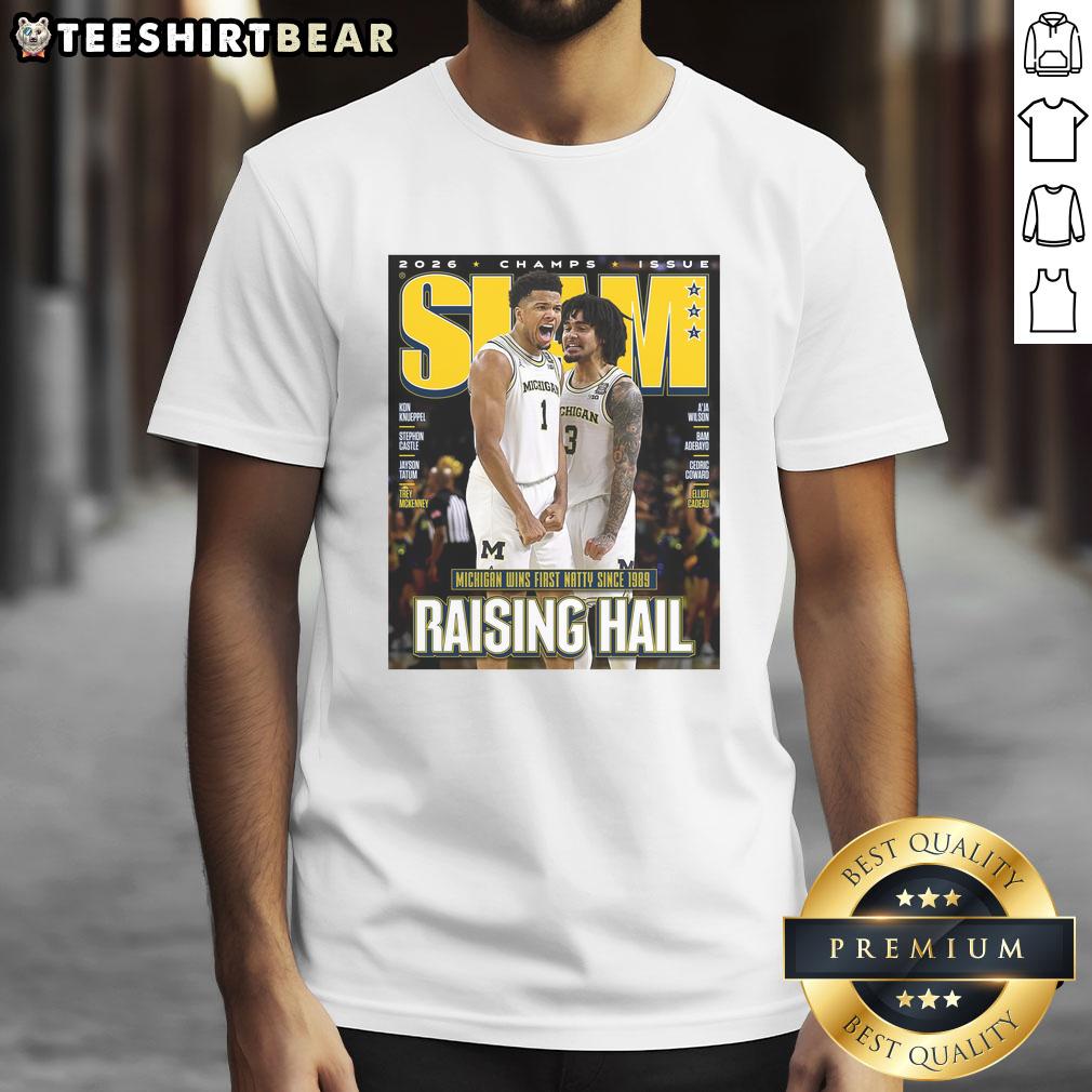 original-trey-mckenney-elliot-cadeau-michigan-wolverines-2026-mens-basketball-slam-261-magazine-t-shirt-1 Alt Text: Original Trey Mckenney Elliot Cadeau Michigan Wolverines 2026 Men's Basketball Slam 261 Magazine T-Shirt design.