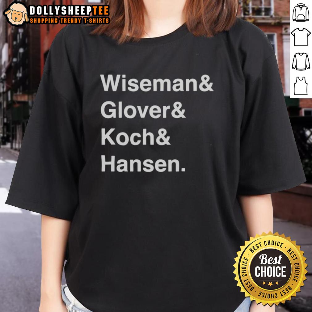 Original Wiseman Glover Koch Hansen Ladies Tee Original Wiseman Glover Koch Hansen ladies tee featuring a stylish design and comfortable fit for everyday wear.