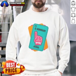 Good El Honorary Jackal Sweatshirt featuring a stylish jackal graphic design on a cozy fabric.