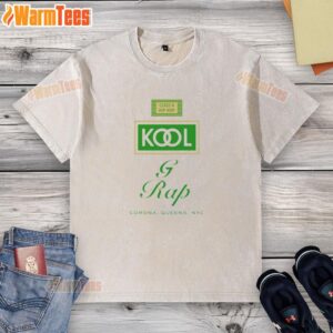 Premium Kool G Rap Class A Hip Hop washed t-shirt featuring a stylish design perfect for hip hop fans and casual wear.