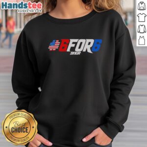 Haiden Deegan 6for6 sweatshirt featuring a stylish design, perfect for fans and casual wear enthusiasts.